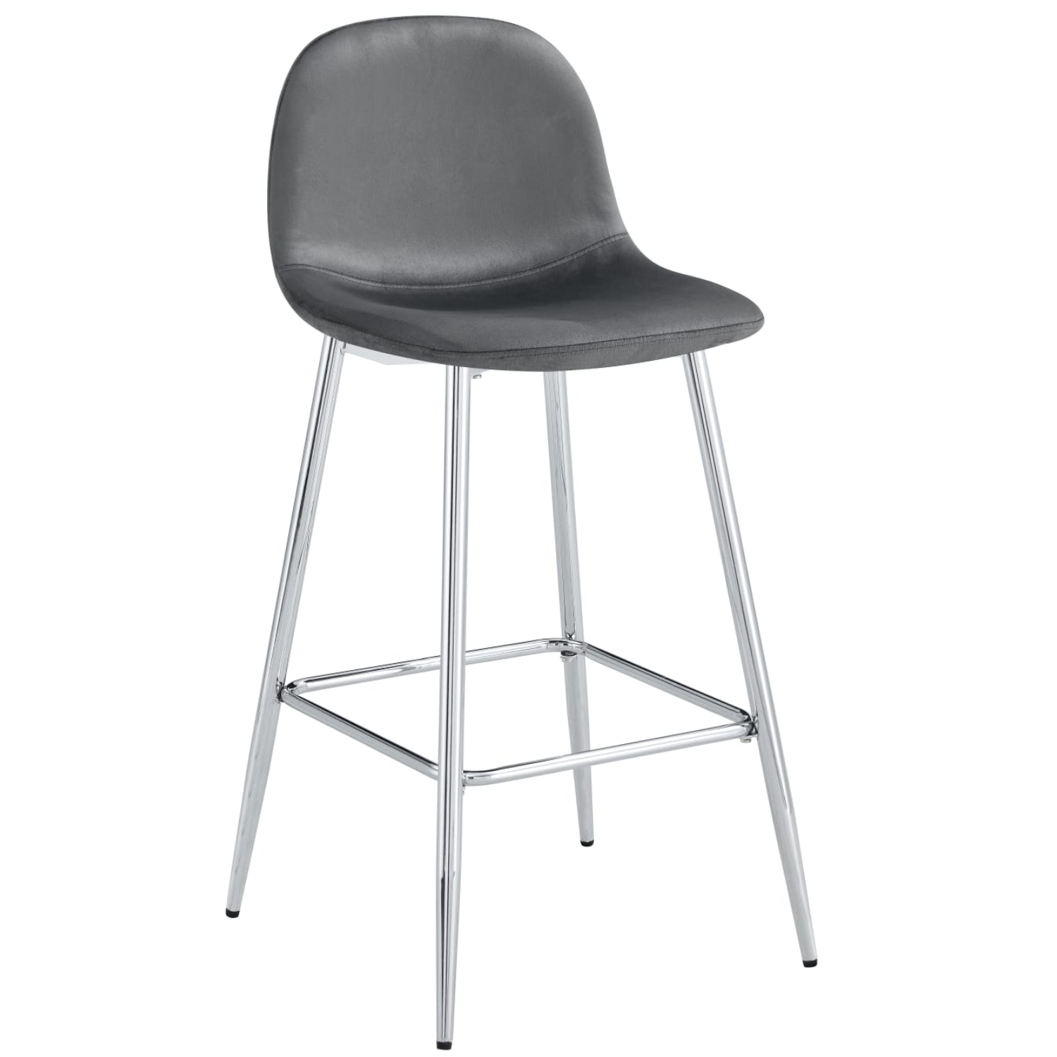 Tabouret de bar élégant en velours et métal doré – Chic, Confort et Style Scandinave