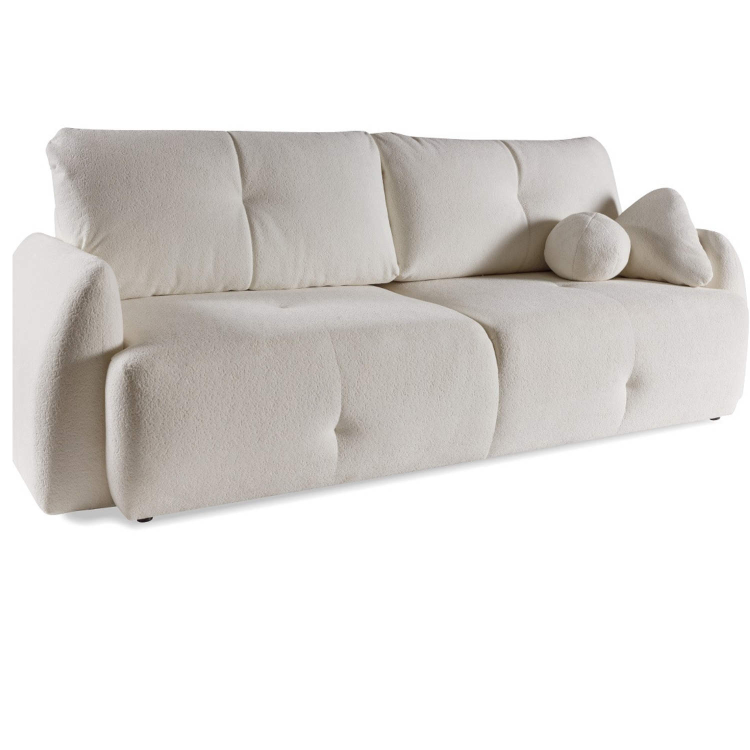Canapé convertible 3 places avec coffre – Couchage 200x144 cm, design moderne