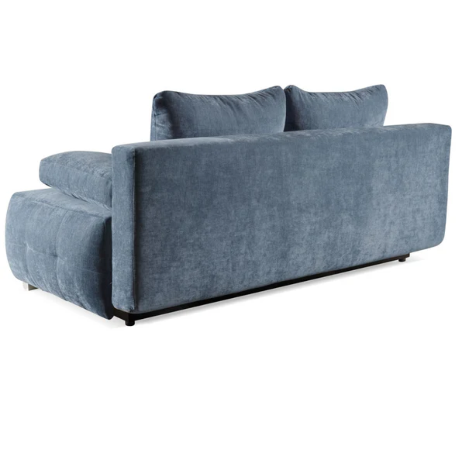 Canapé-lit matelassé  211 cm sans côtés avec fonction couchage, coffre