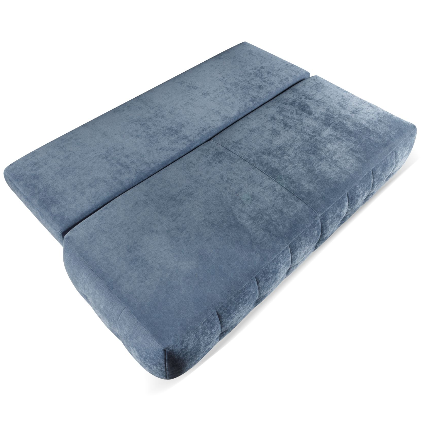 Canapé-lit matelassé 211 cm sans côtés avec fonction couchage, coffre