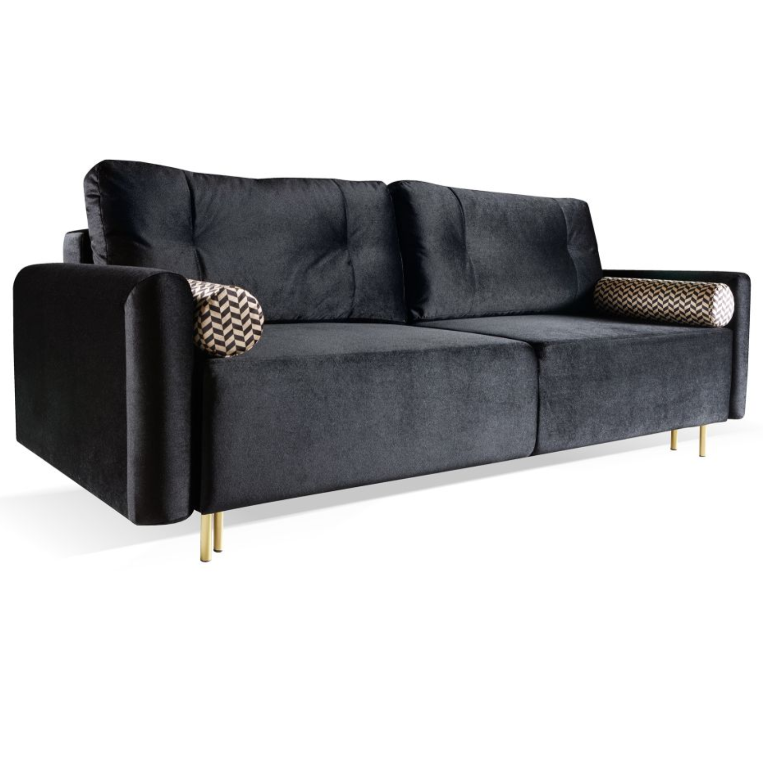 Canapé-lit 230cm avec fonction couchage et coffre – confort et élégance