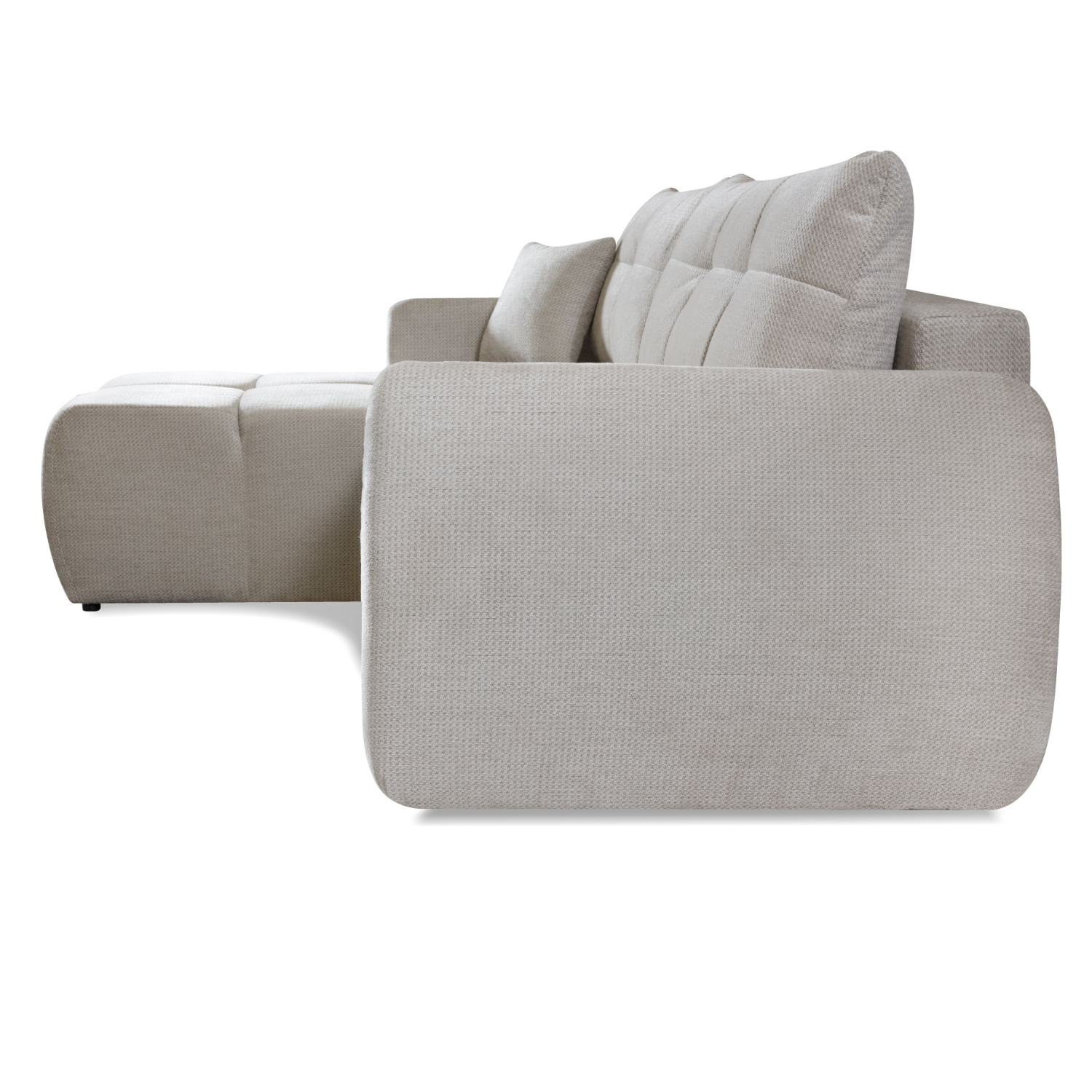 Canapé d’angle convertible – 255 cm – Couchage & Rangement – Moderne et modulable