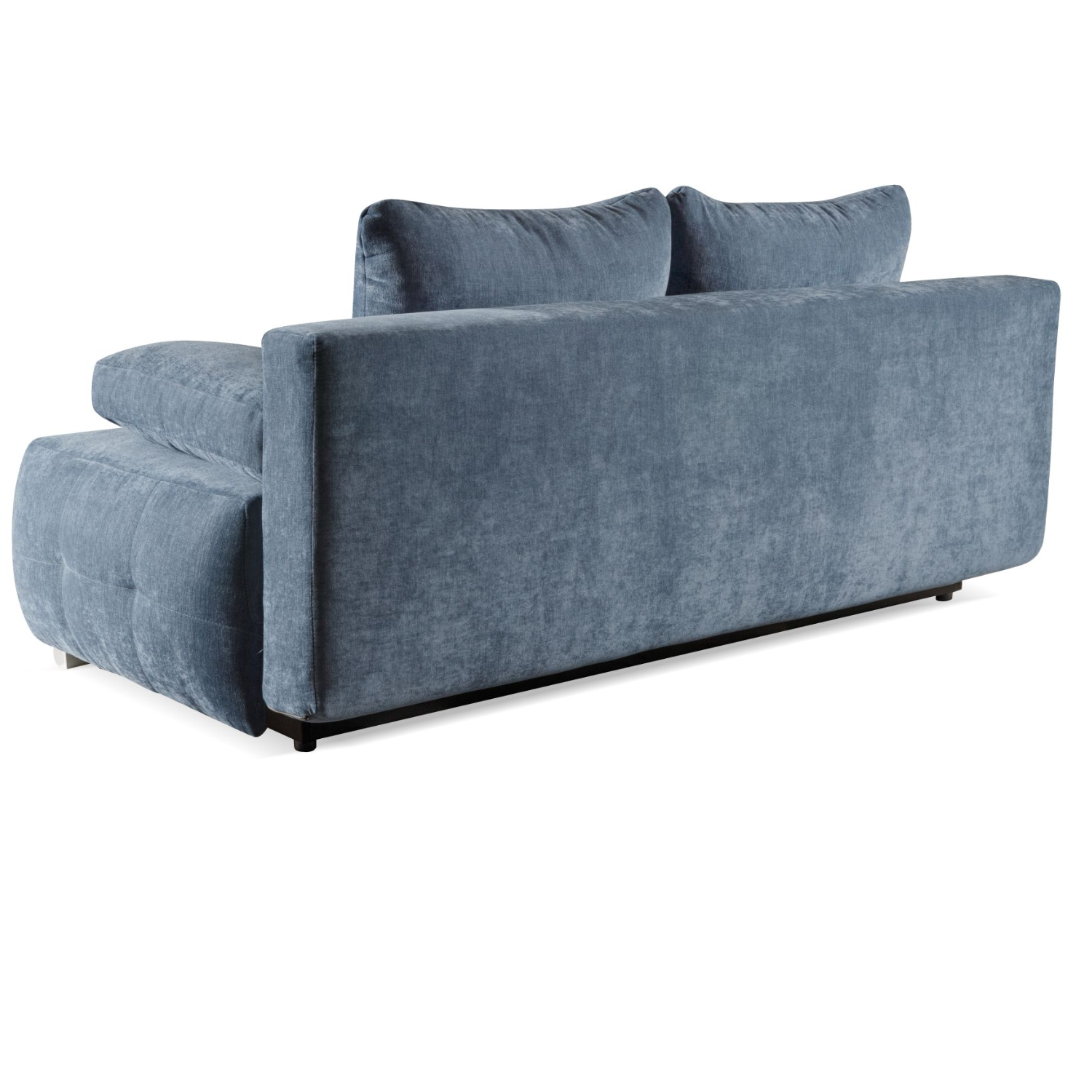 Canapé-lit matelassé 211 cm sans côtés avec fonction couchage, coffre