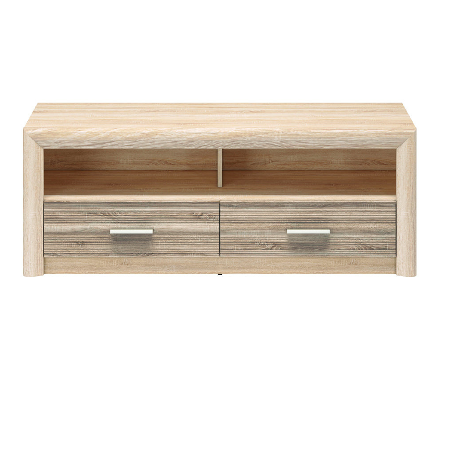 Meuble TV moderne Sonoma Light & Truffe – design élégant avec tiroirs renforcés