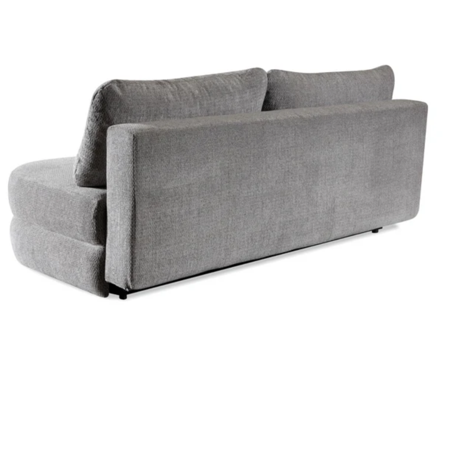 Canapé avec fonction couchage DL, ressorts Bonnell et rangement intégré.