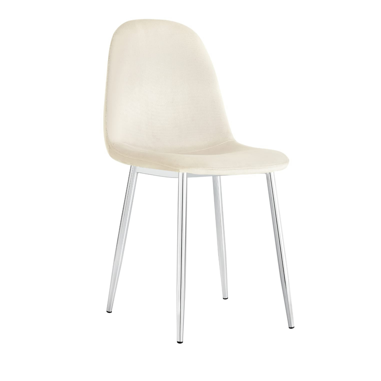 Chaises Scandinaves en Velours  – Couleurs Tendance & Pieds Métal