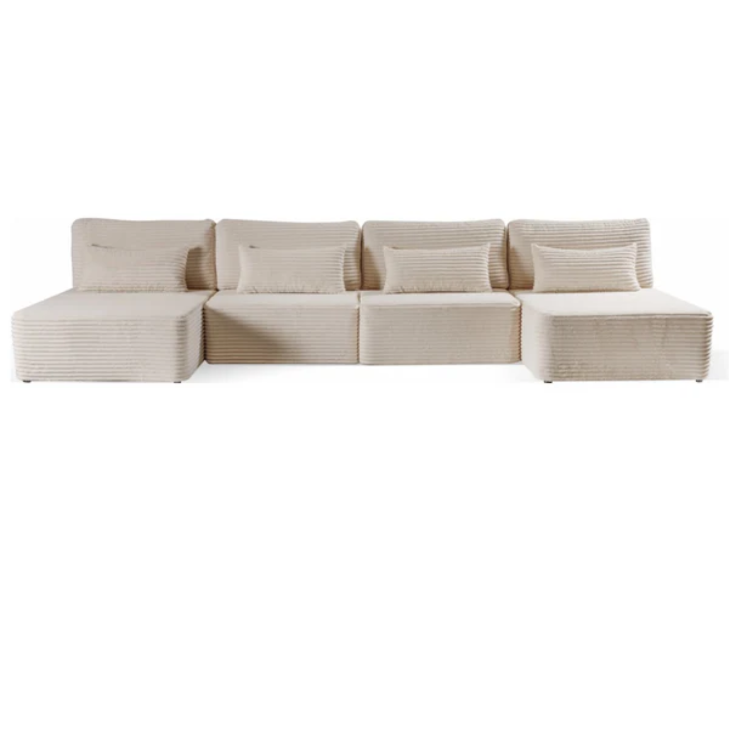 Canapé d’Angle MAXI U- – Convertible avec Coffre, 427 cm