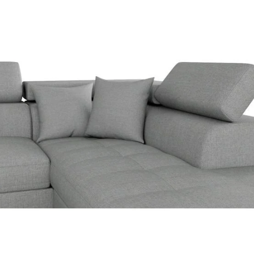 Canapé d'angle convertible panoramique 5 places avec coffre – Confort, design et praticité au quotidien