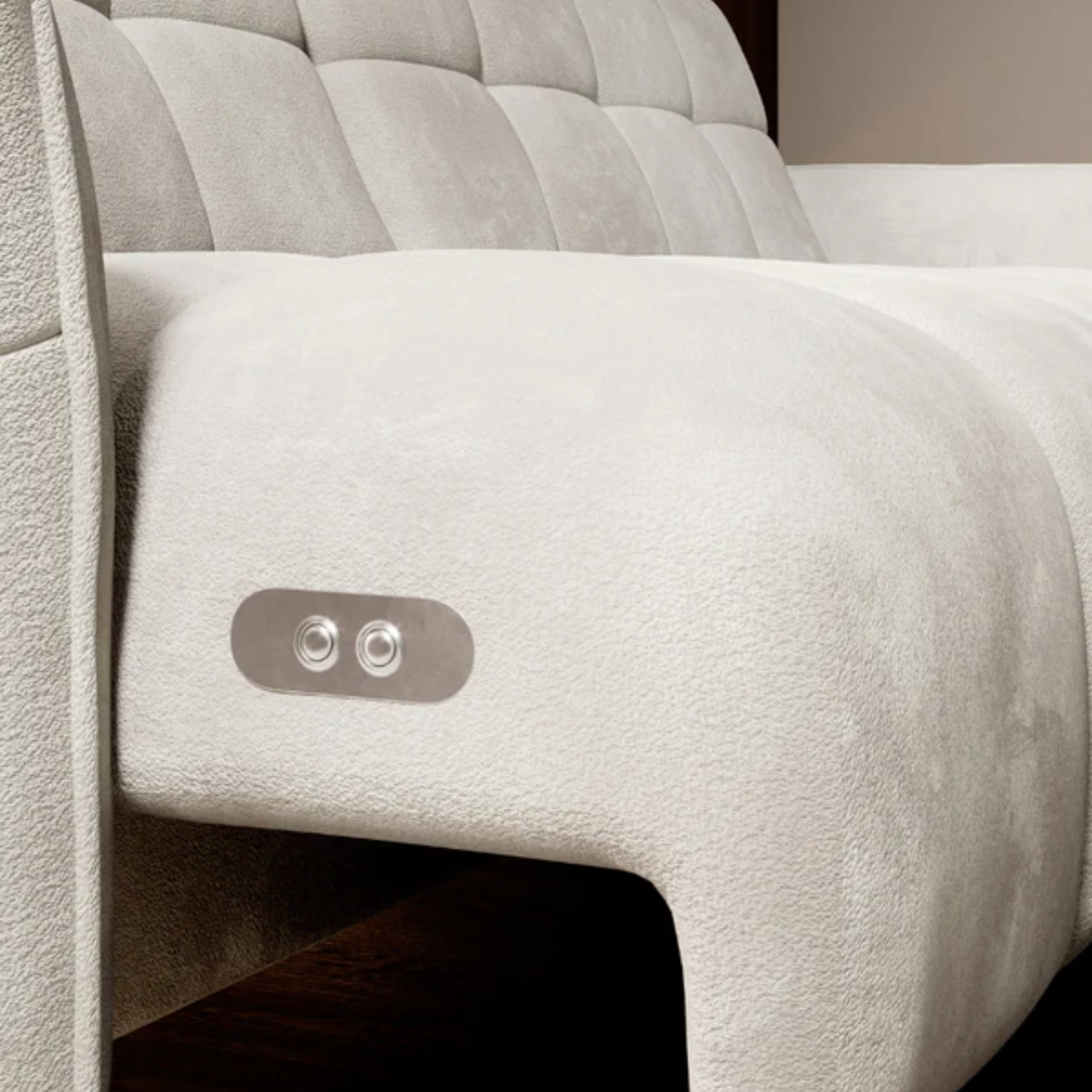 Canapé d’Angle  Haut de Gamme – Réglage Électrique de l’Assise, Design Moderne, Confort Sur Mesure | Tissu Premium & Structure Robuste