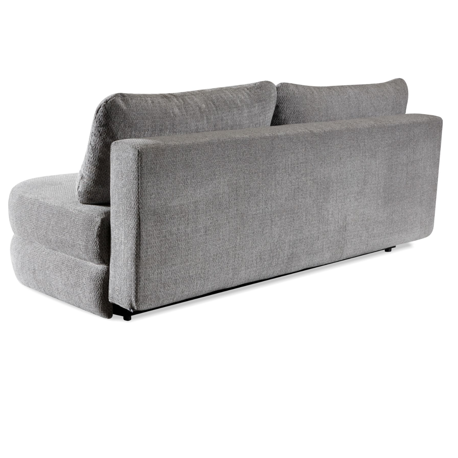 Canapé avec fonction couchage DL, ressorts Bonnell et rangement intégré.