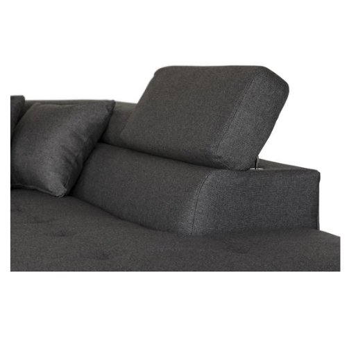 Canapé d'angle convertible panoramique 5 places avec coffre – Confort, design et praticité au quotidien