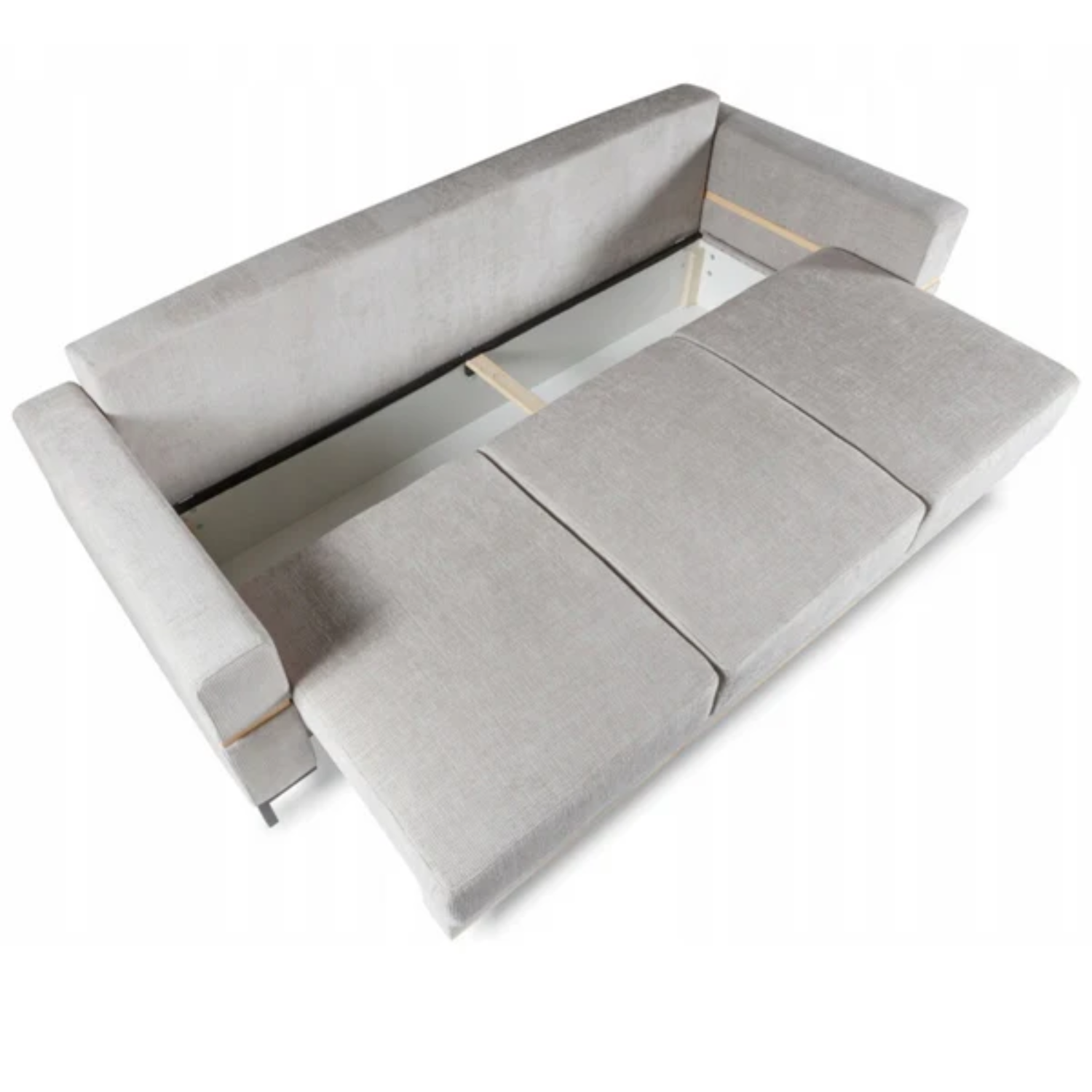 Canapé convertible 234 cm avec fonction couchage, coffre dépliage automatique DL – confort et gain de place