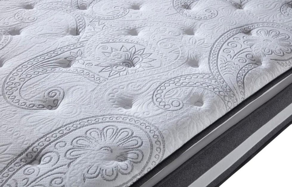 Matelas Roulé à Ressorts Ensachés avec Surmatelas Intégré – Confort Inégalé - Decora Home