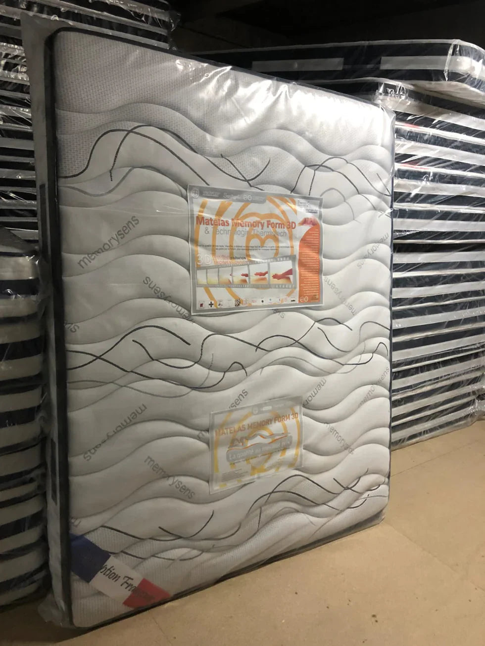 Matelas MEMORY – Mousse à Mémoire de Forme 25 cm | Confort Sur-Mesure pour un Sommeil Réparateur - Decora Home