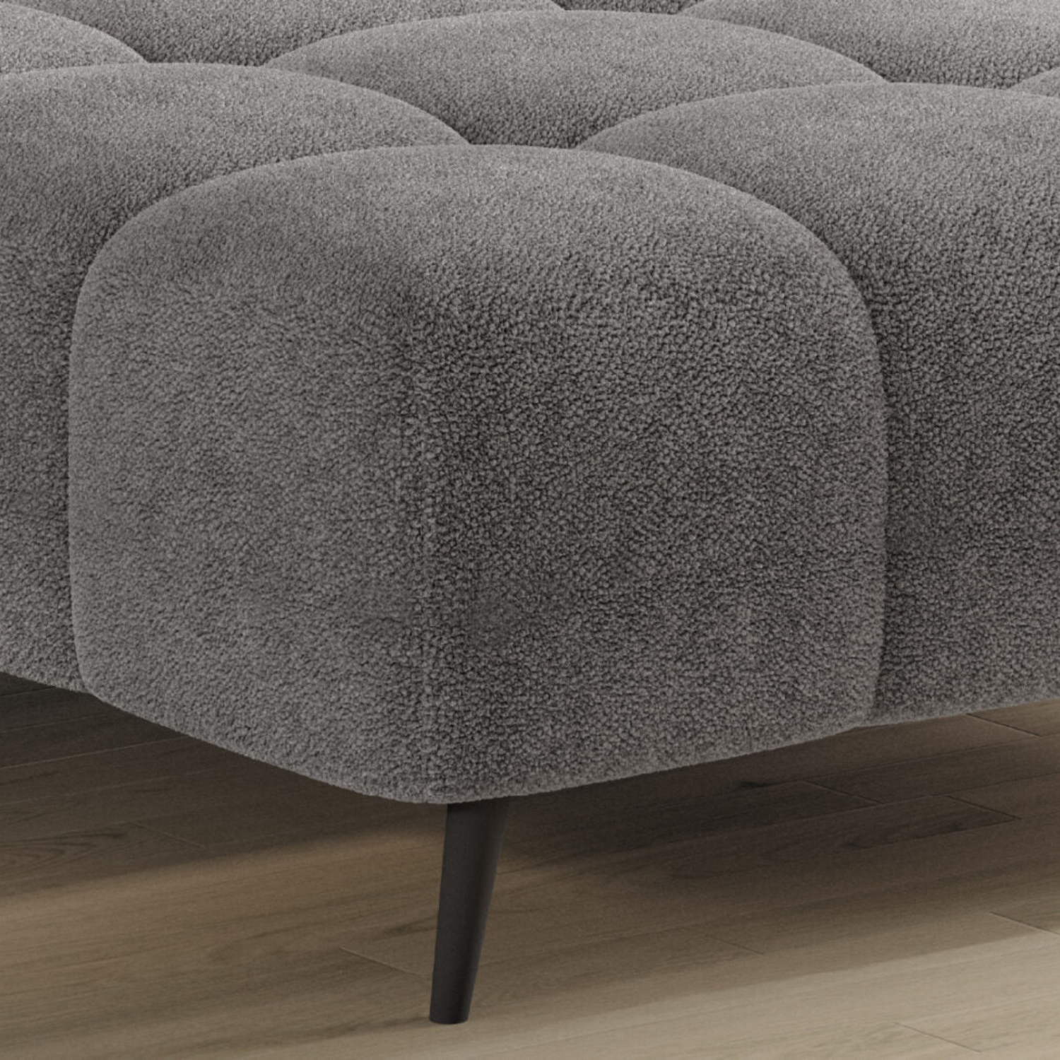 Canapé d'angle moderne avec réglage électrique de la profondeur d'assise Le canapé d'angle