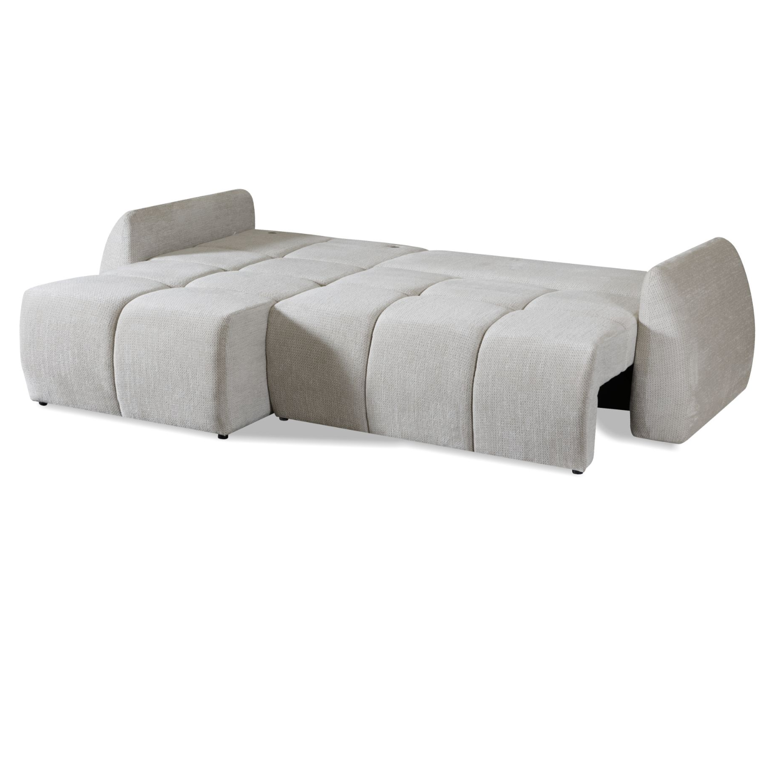 Canapé d’angle convertible – 255 cm – Couchage & Rangement – Moderne et modulable
