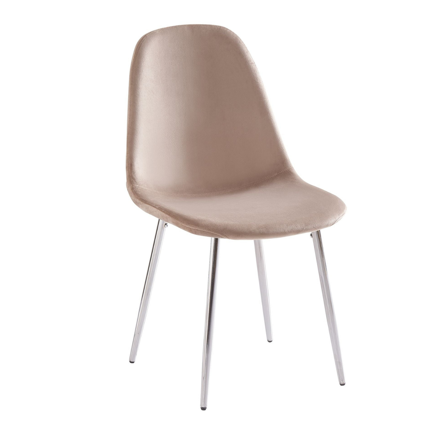 Chaises Scandinaves en Velours  – Couleurs Tendance & Pieds Métal