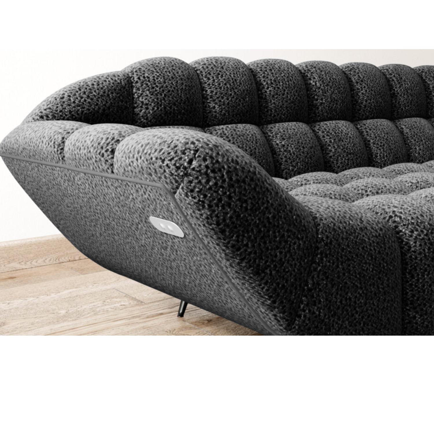 Canapé d’Angle – Design Moderne avec Profondeur d’Assise Réglable Électriquement