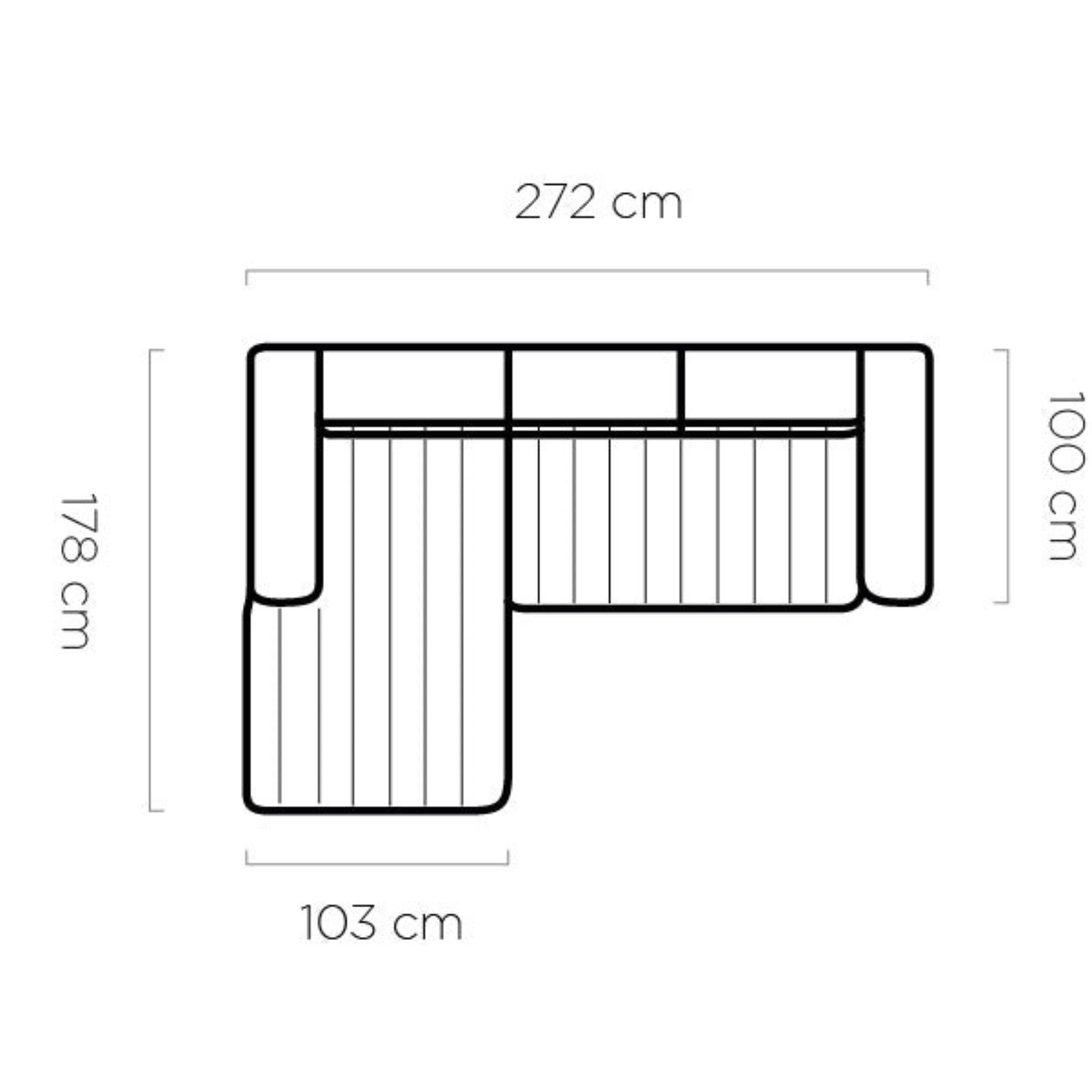 Canapé d’angle – Design moderne, appuis-tête réglables, lit d’appoint & coffre de rangement