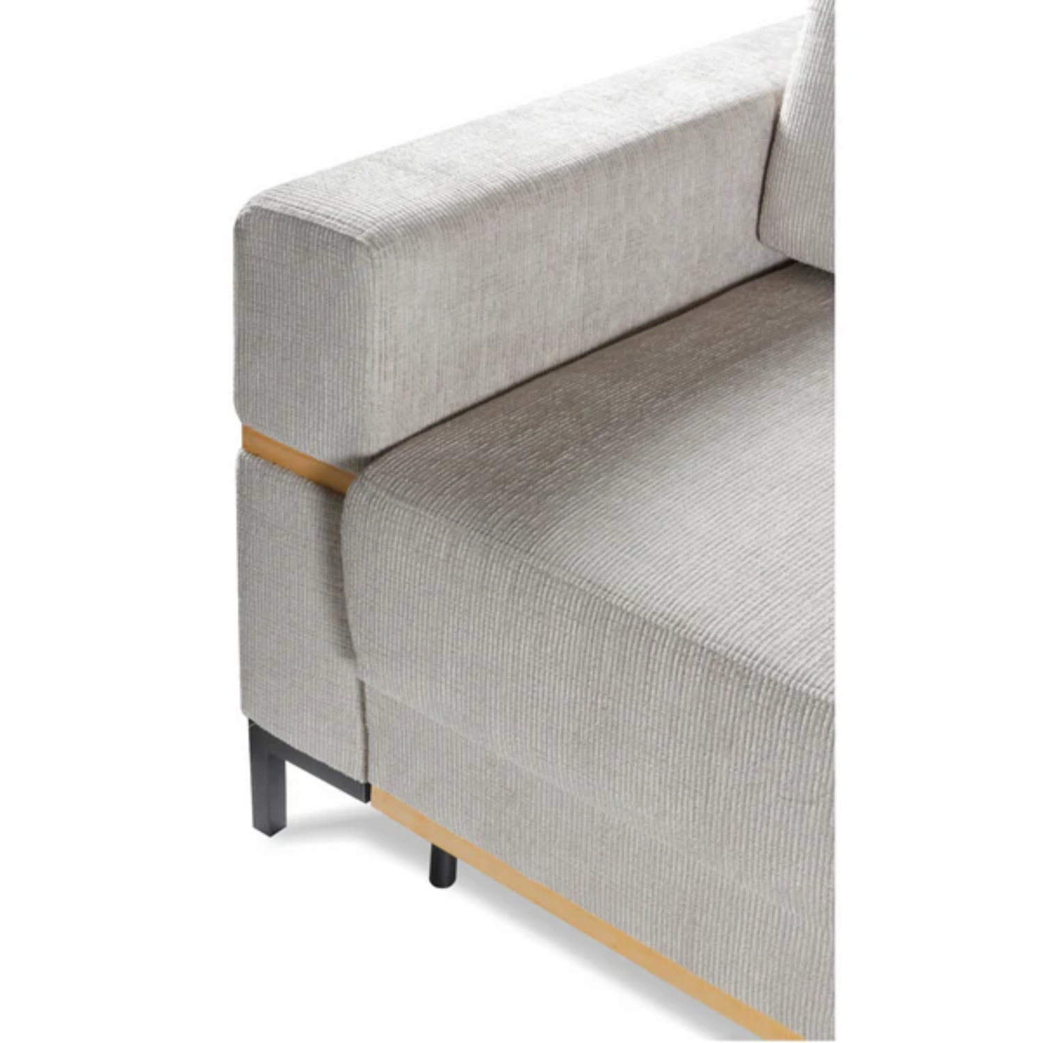 Canapé convertible 234 cm avec fonction couchage, coffre dépliage automatique DL – confort et gain de place