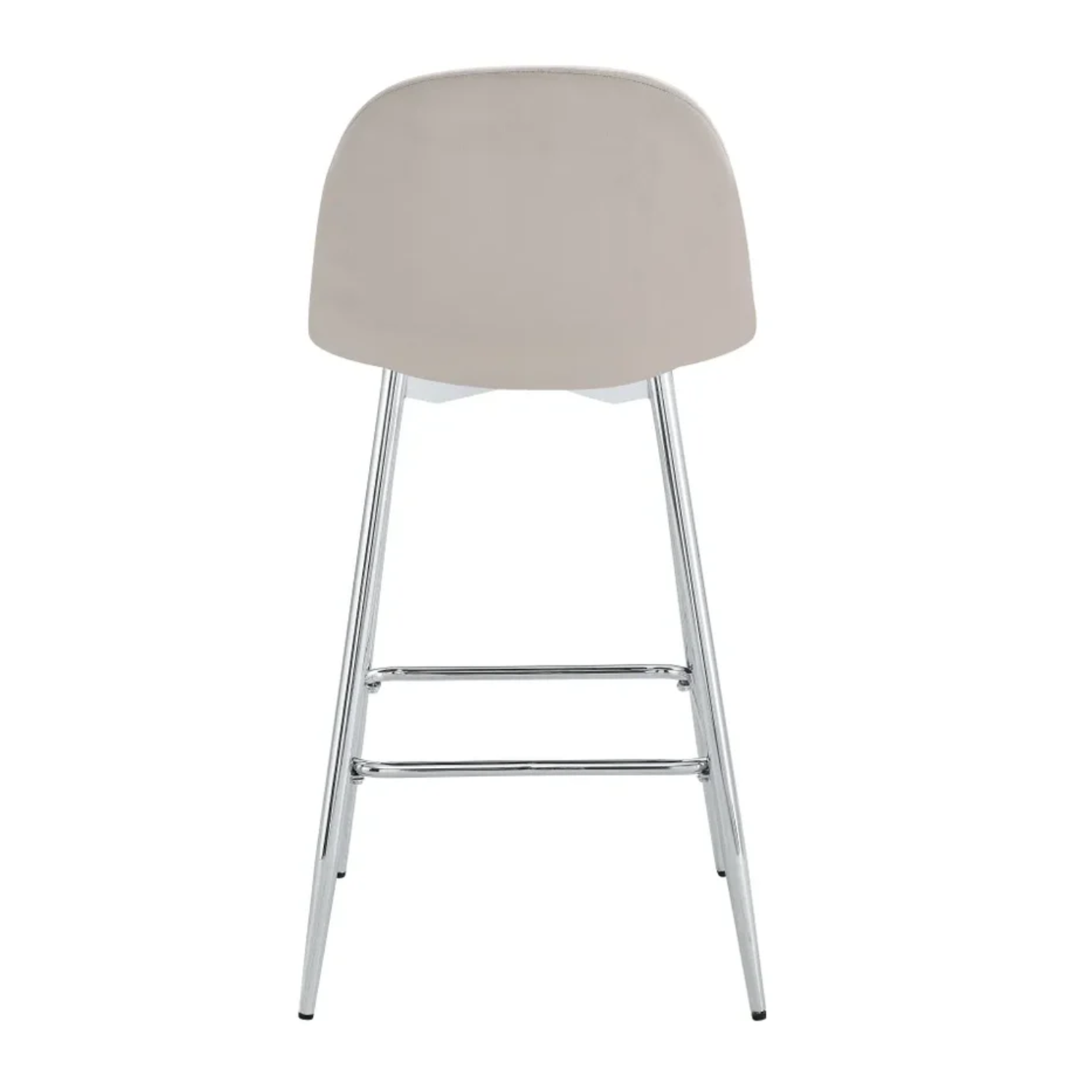 Tabouret de bar élégant en velours et métal doré – Chic, Confort et Style Scandinave