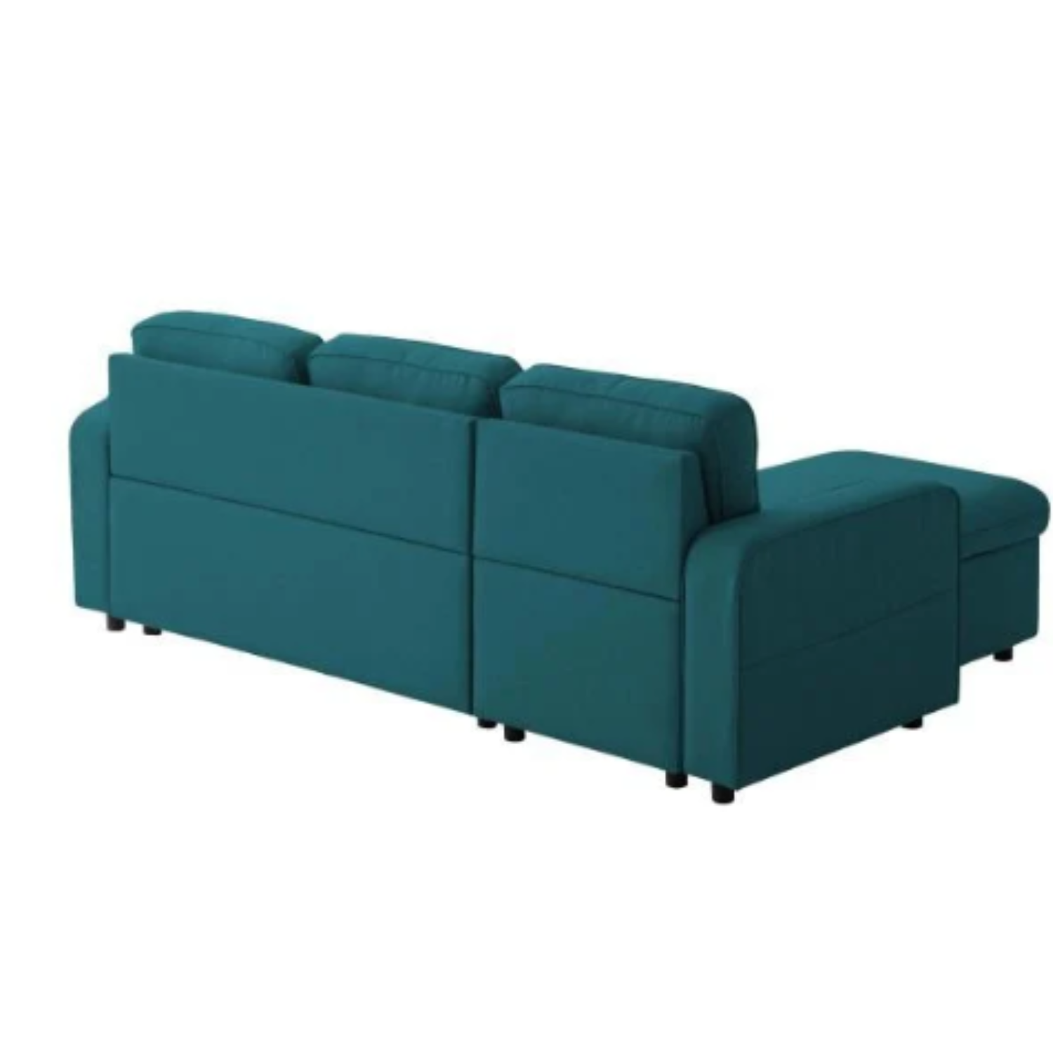 Canapé d'angle  convertible réversible en tissu