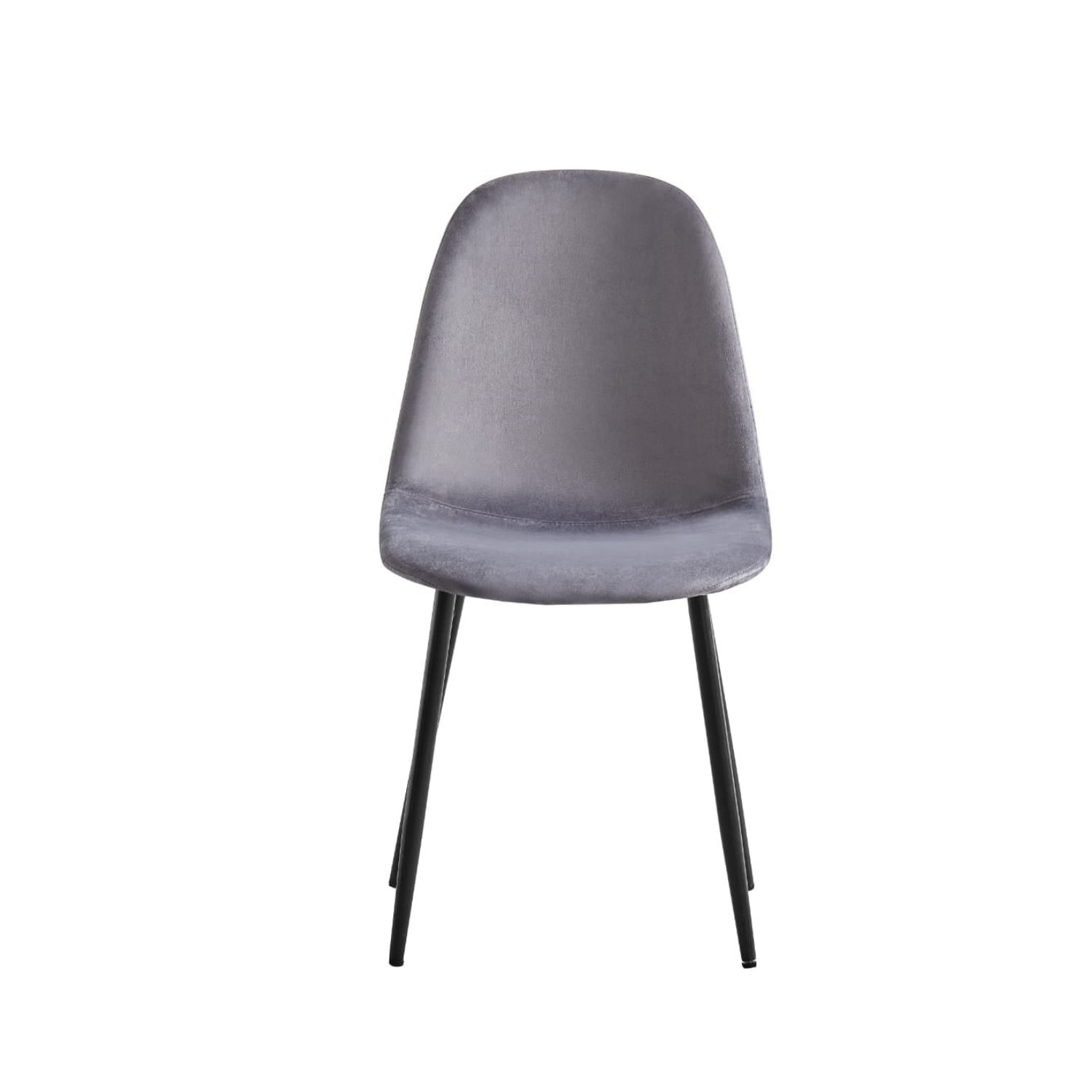 Chaises Scandinaves en Velours  – Couleurs Tendance & Pieds Métal