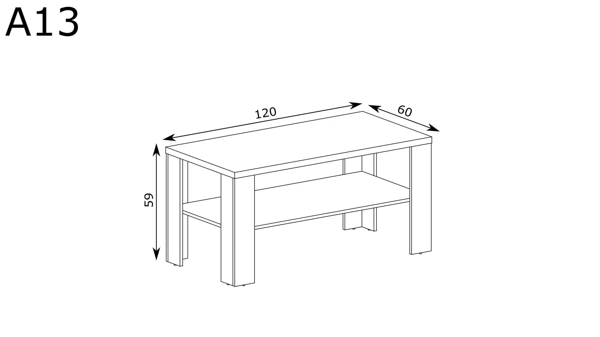 Grand banc fonctionnel avec étagère de rangement - Decora Home