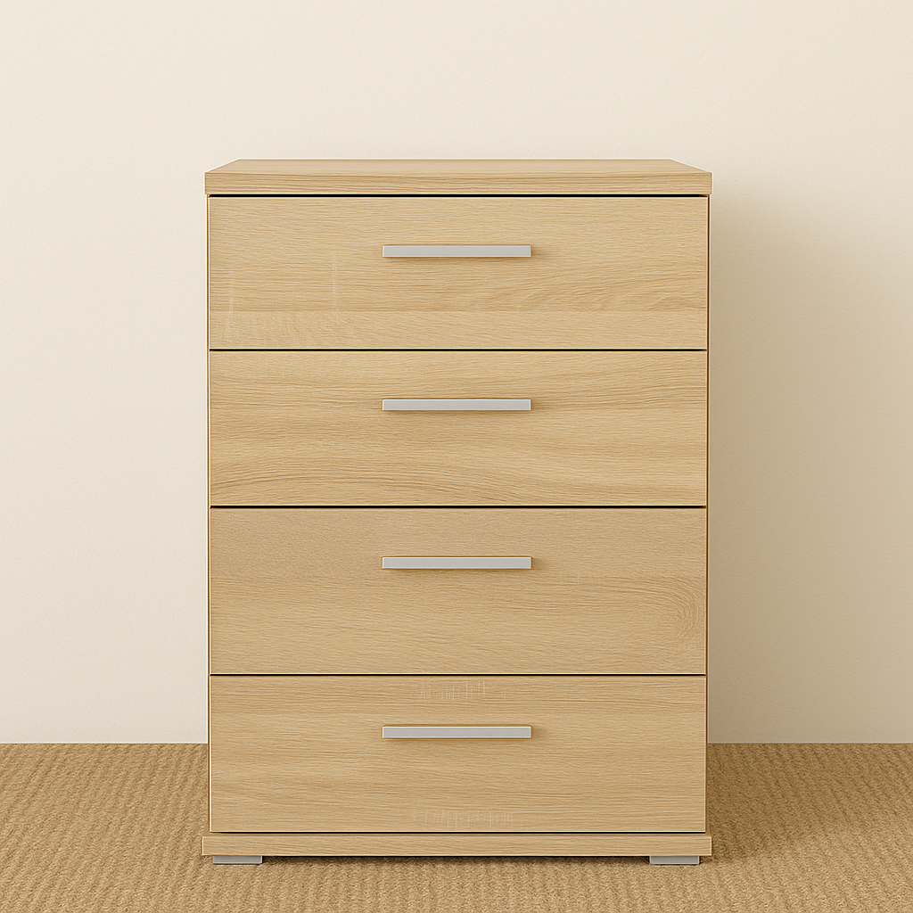 Caisson à Tiroirs de Bureau - Rangement Compact et Pratique avec Verrouillage Centralisé