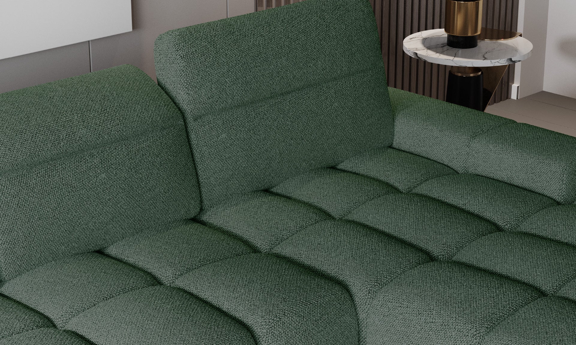 Canapé d’Angle – Confort Personnalisé avec Profondeur d’Assise Réglable - Decora Home