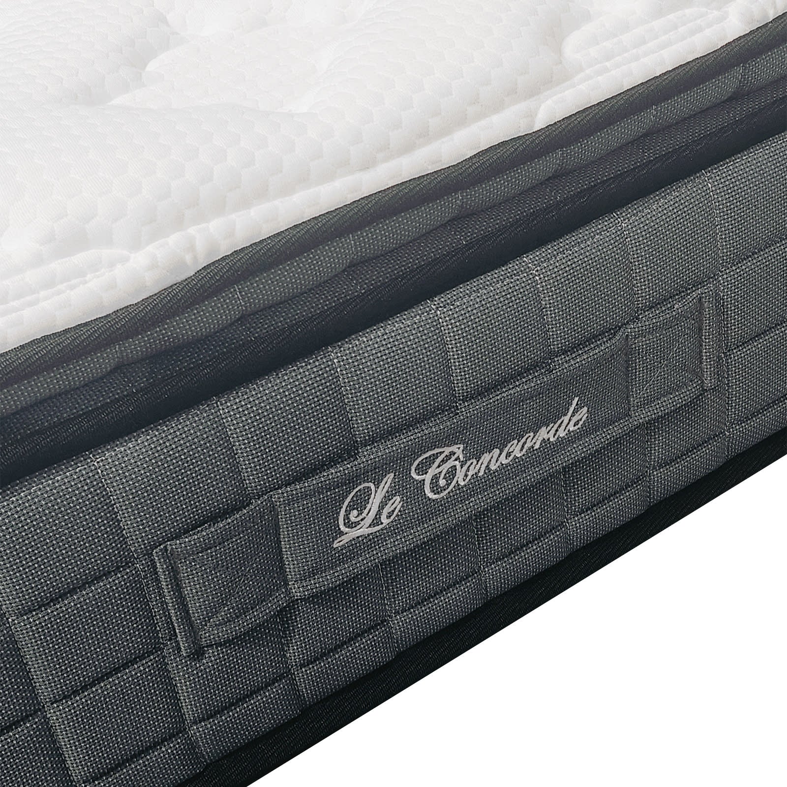 MATELAS A RESSORTS ENSACHES LE CONCORDE 120X190X25cm