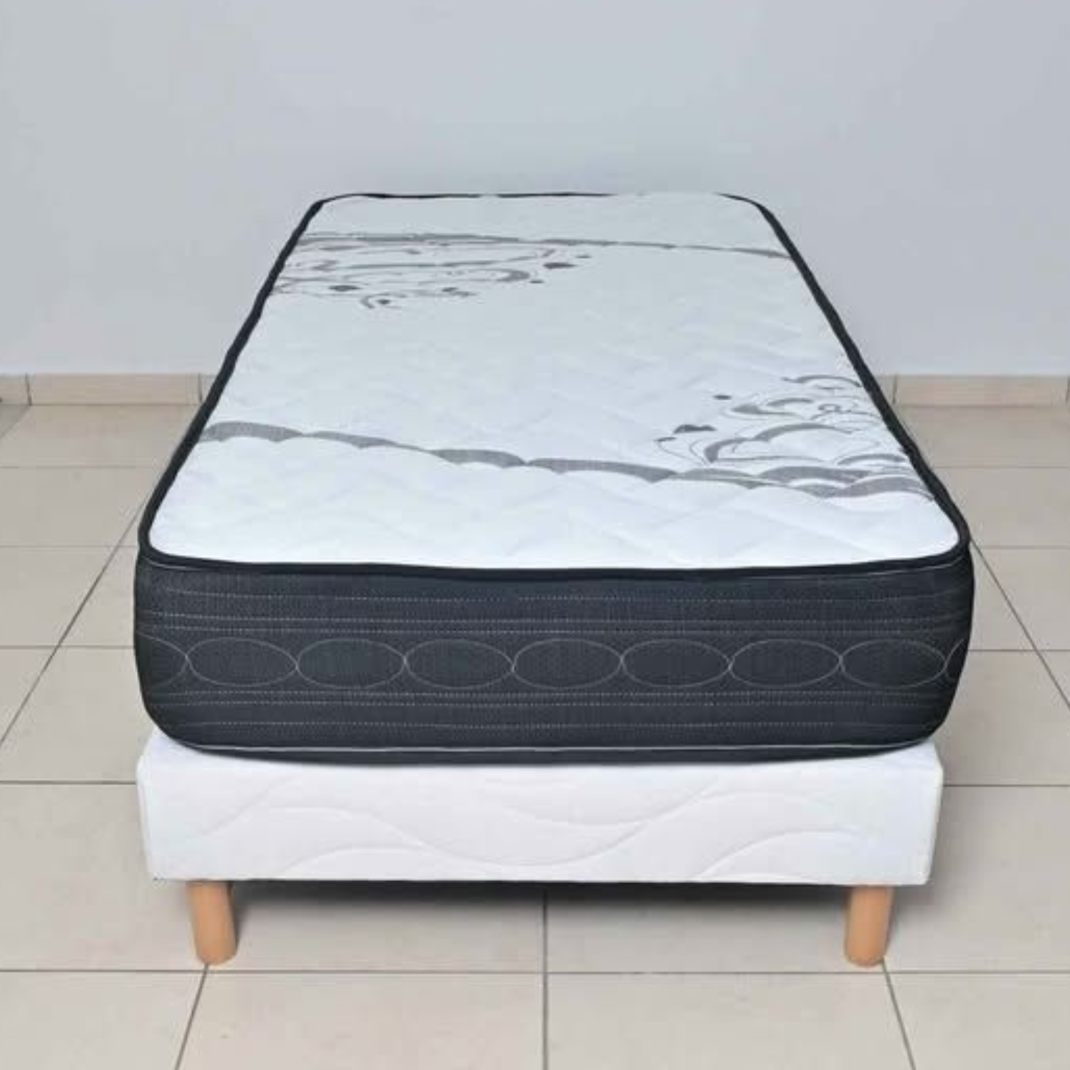 Matelas roulé 180x200x25 cm – Mousse Confort Ergonomique, Soutien Ferme et Pratique