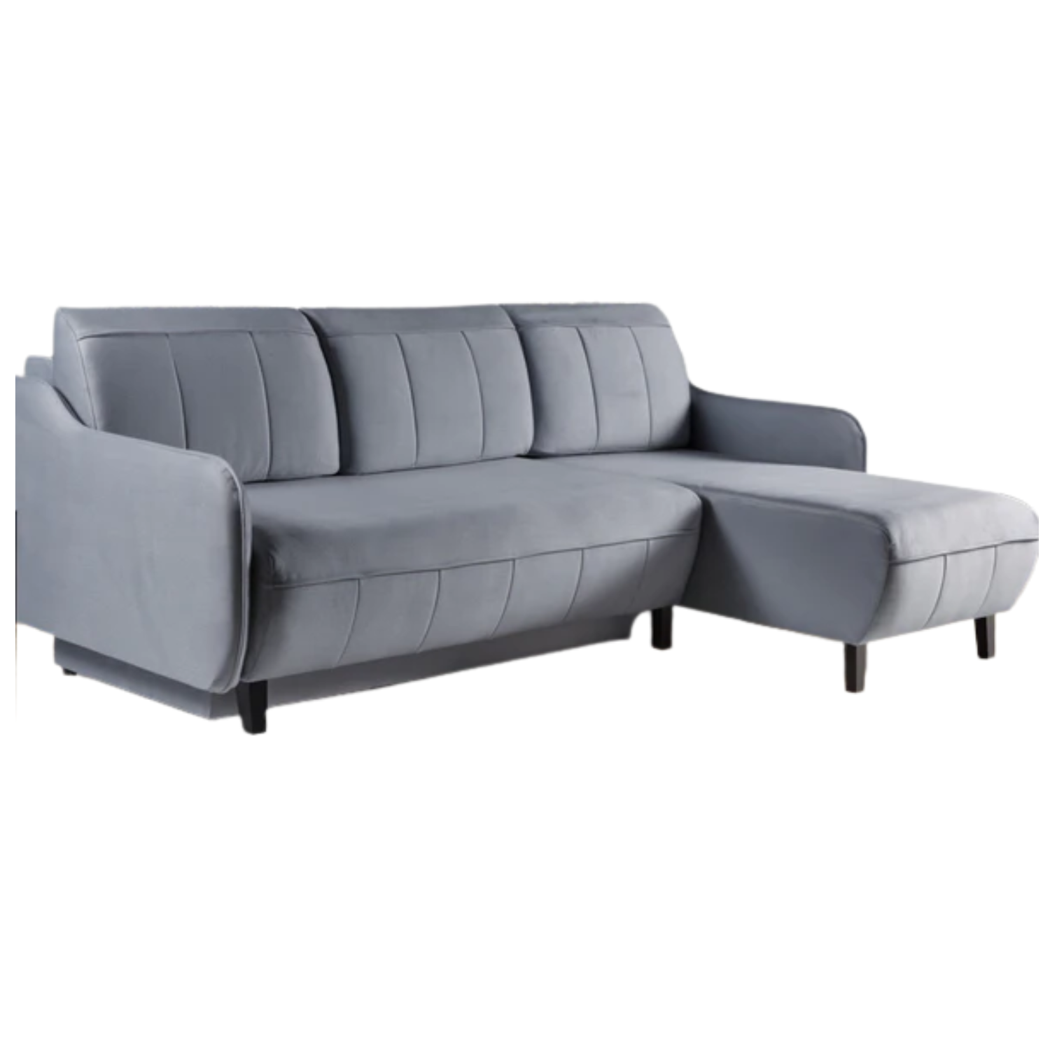 Canapé d’angle ELIOS – Convertible avec rangement -219 Cm - Confort et style modulable