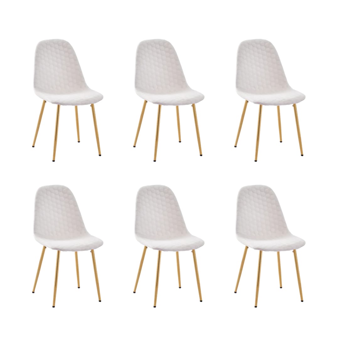 Lot de chaises Scandinave ALVEOLE Gold