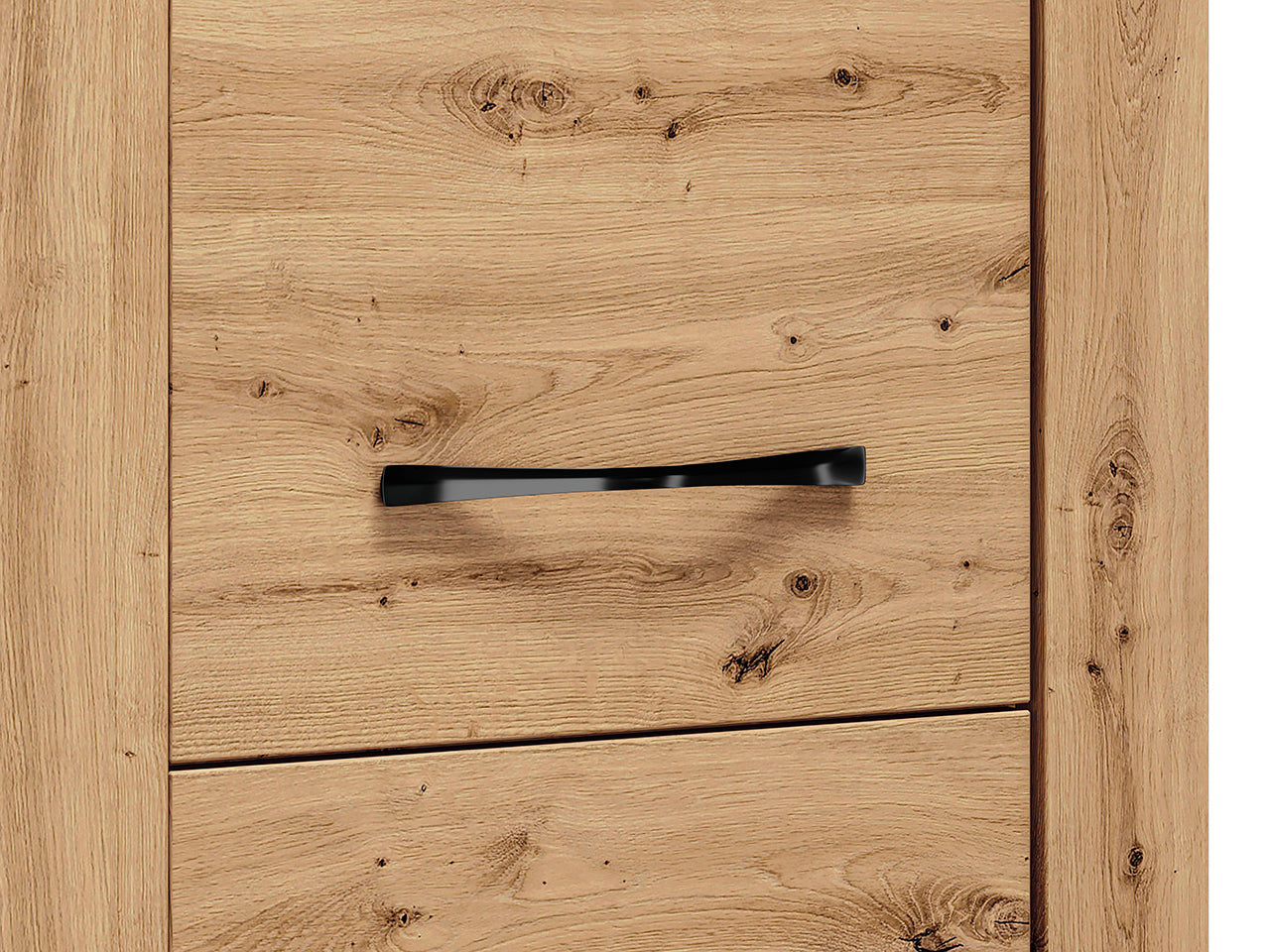 Chiffonnier Moderne en Chêne Artisanal avec Assemblage Flexible - Decora Home