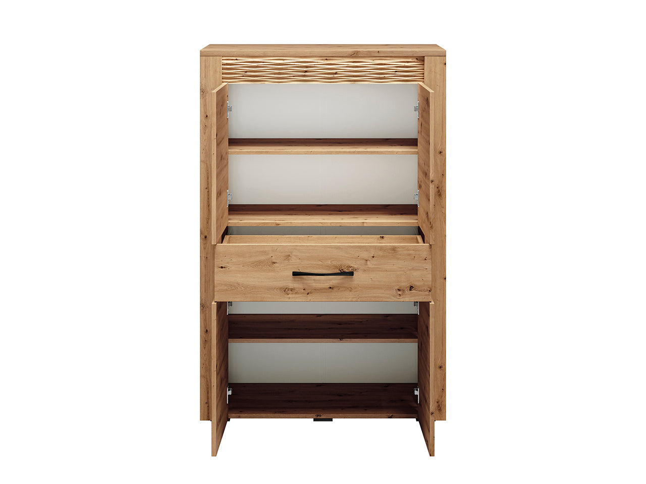 Commode, Buffet en Chêne Artisanal et MDF Rainuré – Tiroirs Profonds et Finition Haut de Gamme - Decora Home