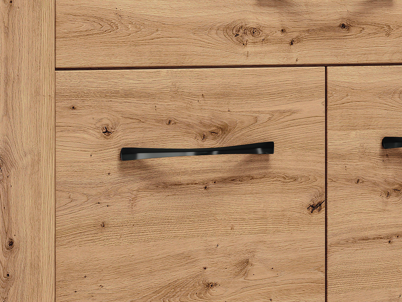 Commode, Buffet en Chêne Artisanal et MDF Rainuré – Tiroirs Profonds et Finition Haut de Gamme - Decora Home