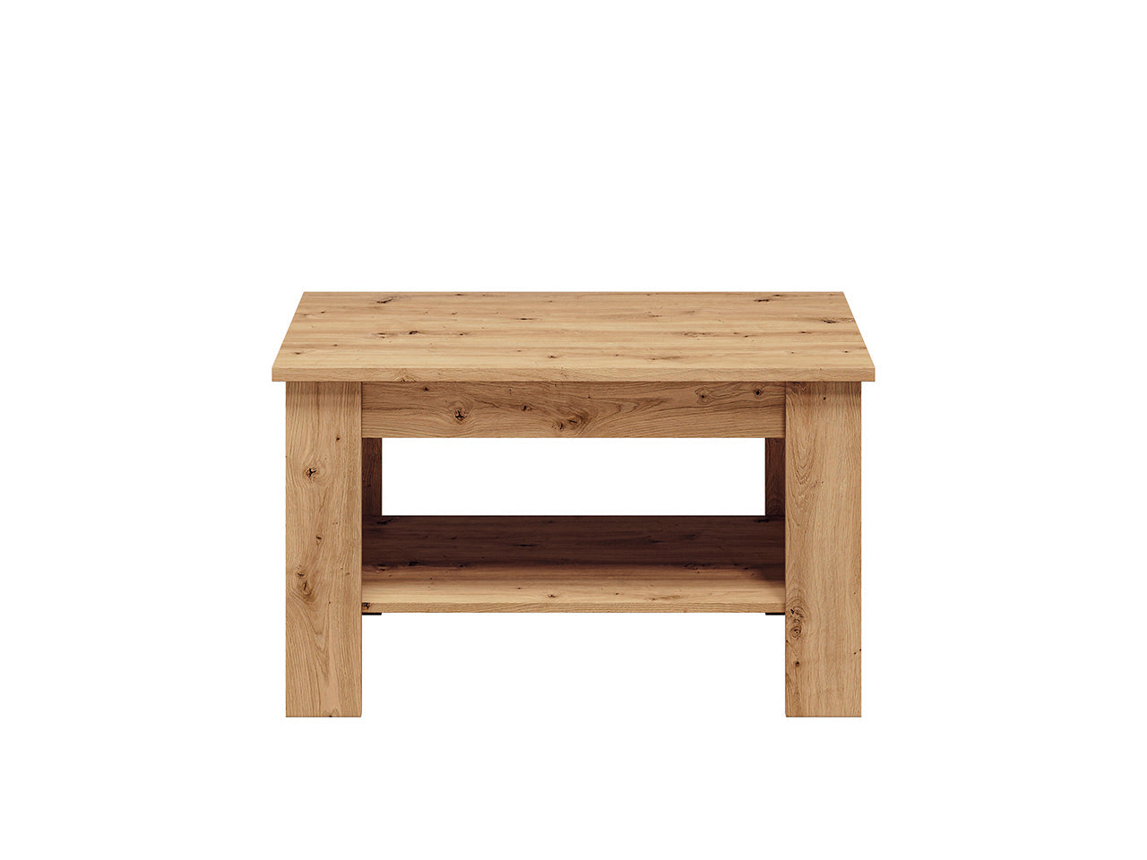 Table Basse en Chêne Artisanal – Série Artisan Épure - Decora Home