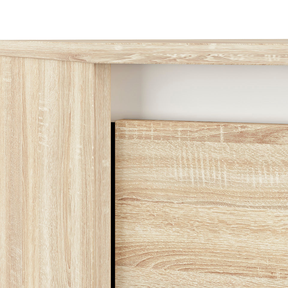 Armoire d’Angle Sonoma Clair – 2 Portes, Grand Rangement, Design Moderne & Résistant - Decora Home