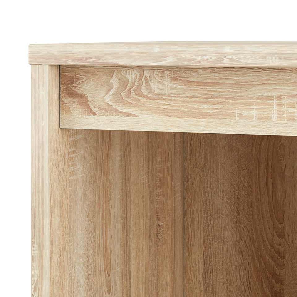 Étagère Suspendue en Lumière de Sonoma – Bordure ABS Résistante et Design Élégant – Idéale pour Votre Intérieur - Decora Home