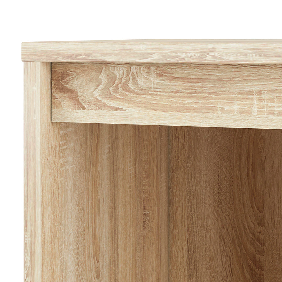 Étagère Suspendue en Lumière de Sonoma – Bordure ABS Résistante et Design Élégant – Idéale pour Votre Intérieur - Decora Home