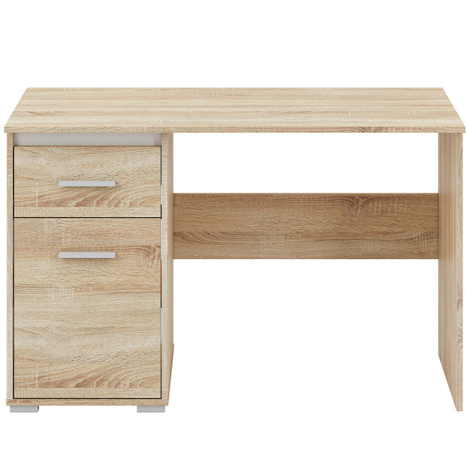 Bureau Moderne avec Bordure ABS en Lumière de Sonoma - Design Élégant et Résistant - Decora Home