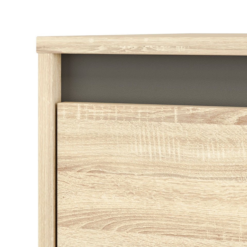 Commode, Buffet, Buffet Contemporain Lumière de Sonoma - Meuble Résistant aux Rayures et à l'Humidité - Design Élégant et Pratique - Decora Home