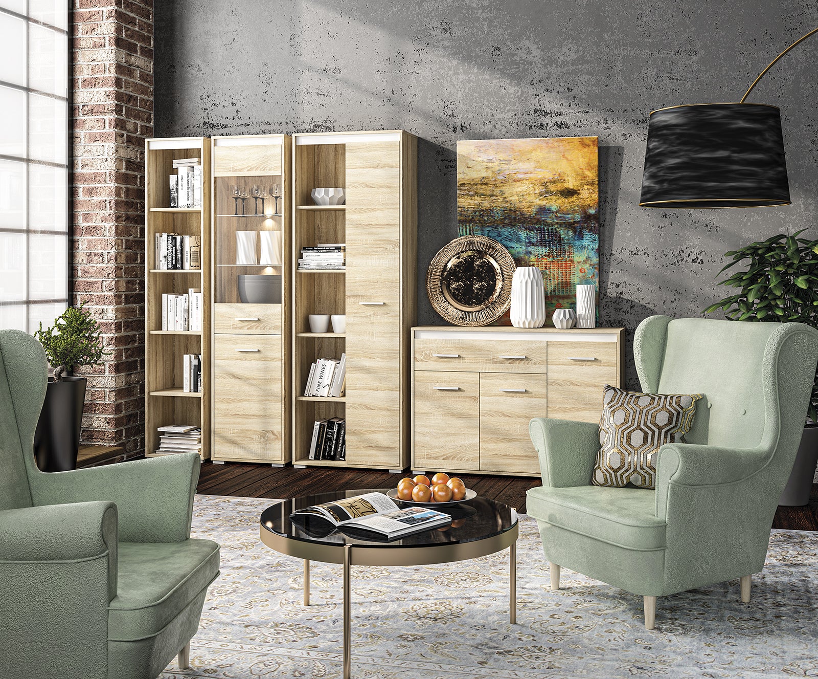 Étagère Suspendue avec Bordure ABS – Design Moderne et Pratique – Résistante aux Rayures et à l'Humidité - Decora Home