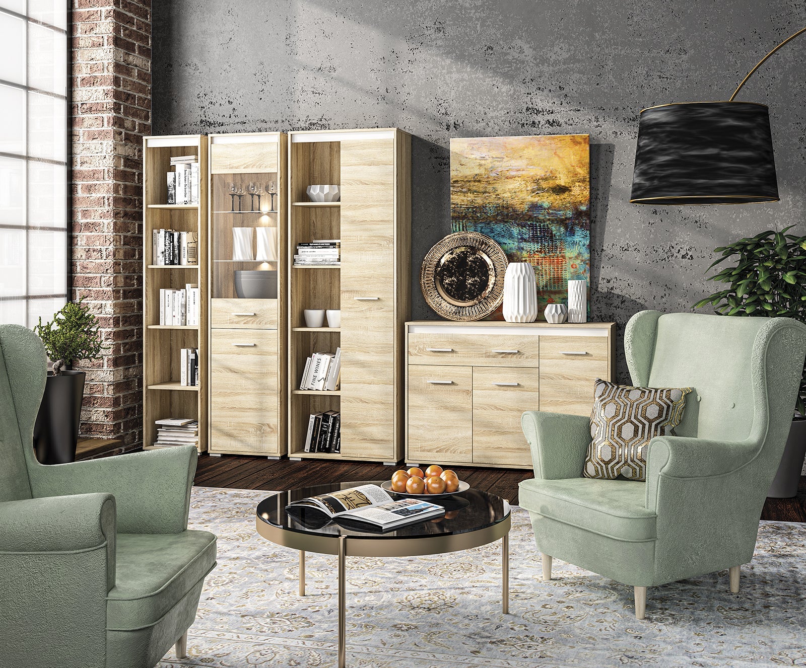 Étagère Suspendue avec Bordure ABS – Design Moderne et Pratique – Résistante aux Rayures et à l'Humidité - Decora Home