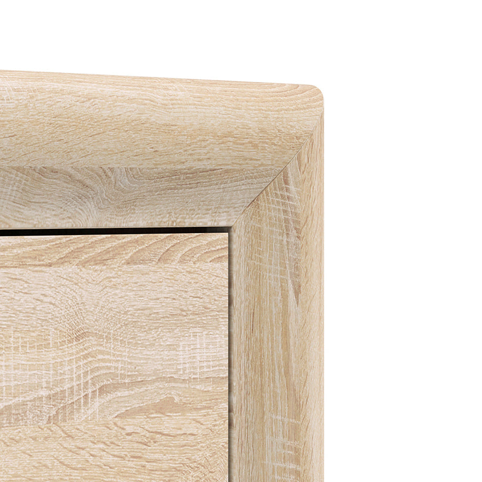 Garde-Robe Moderne – Sonoma Light & MDF Sonoma Truffe – 201 cm – Design Élégant et Pratique - Decora Home