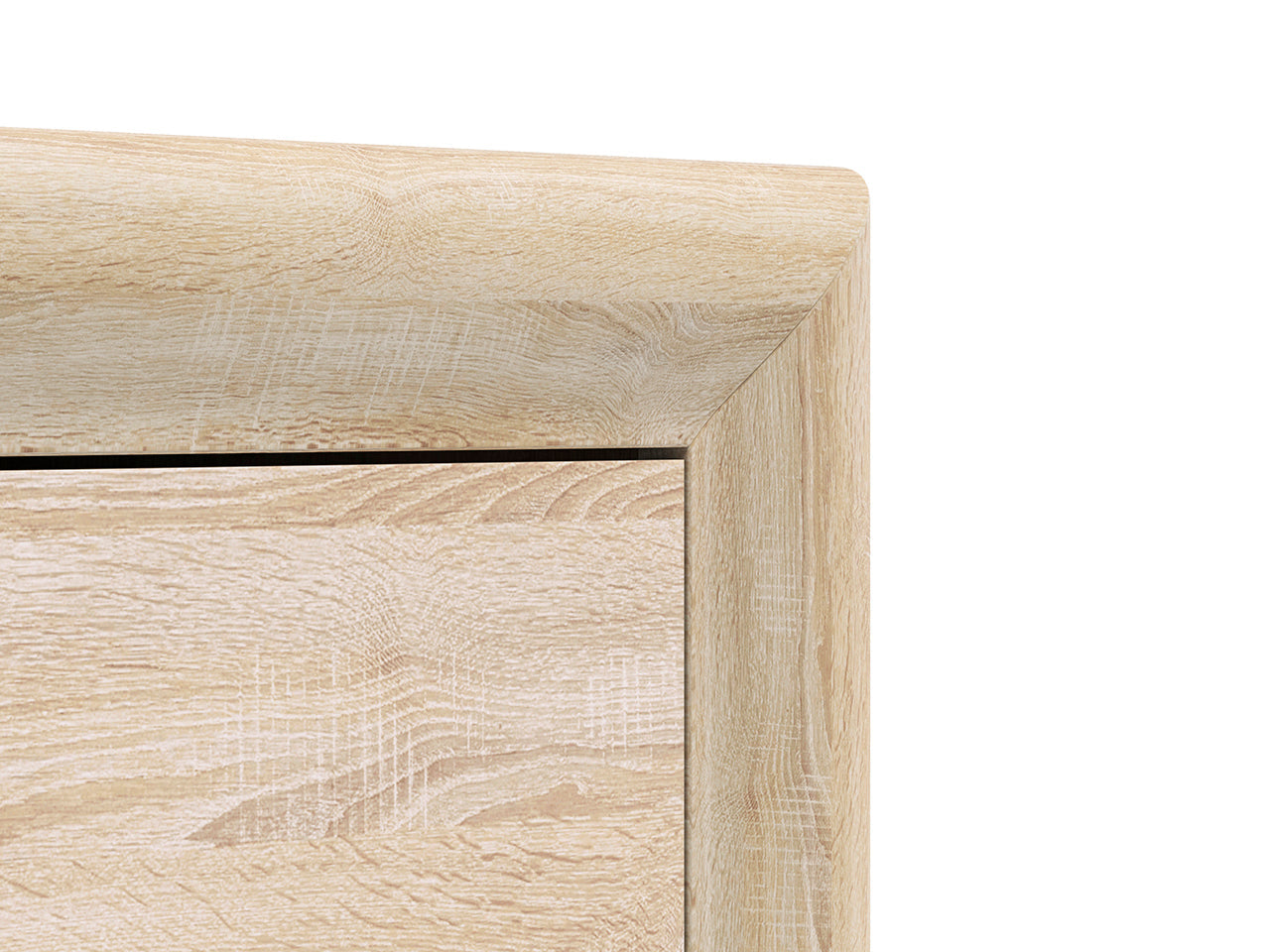 Chiffonnier Élégant – Sonoma Light & MDF Sonoma Truffe – 201 cm – Design Moderne et Fonctionnel - Decora Home