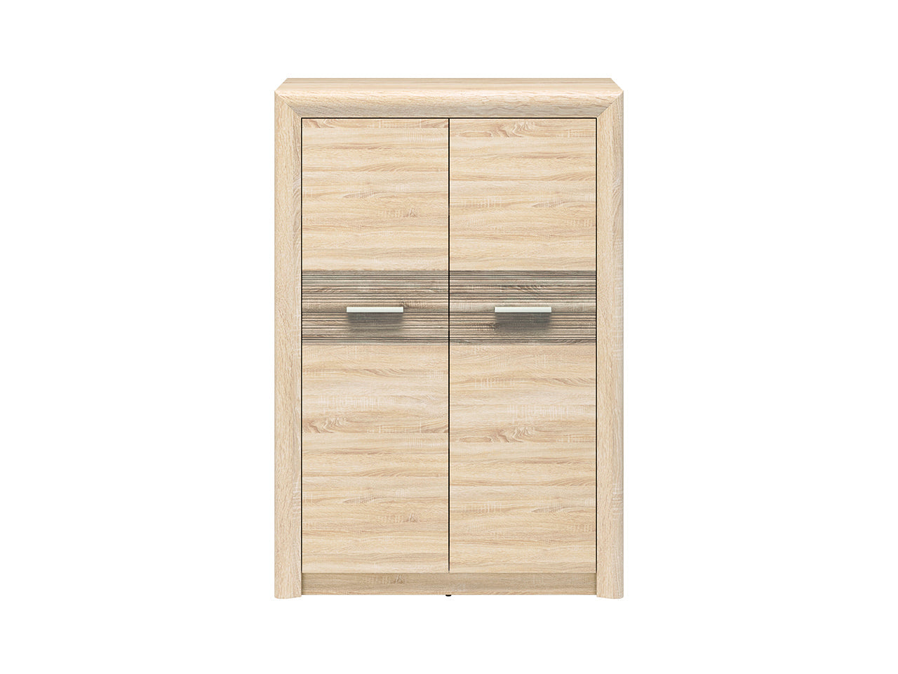 Commode, Buffet, Buffet Élégant – Sonoma Light & MDF Sonoma Truffe – 133 cm – Design Moderne et Fonctionnel - Decora Home