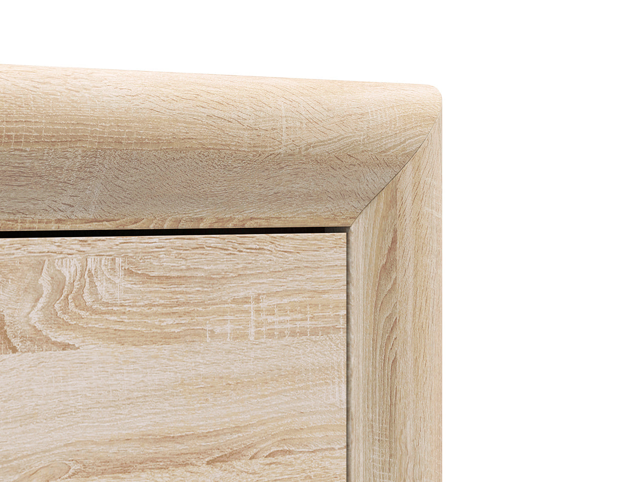 Commode, Buffet, Buffet Élégant – Sonoma Light & MDF Sonoma Truffe – 133 cm – Design Moderne et Fonctionnel - Decora Home