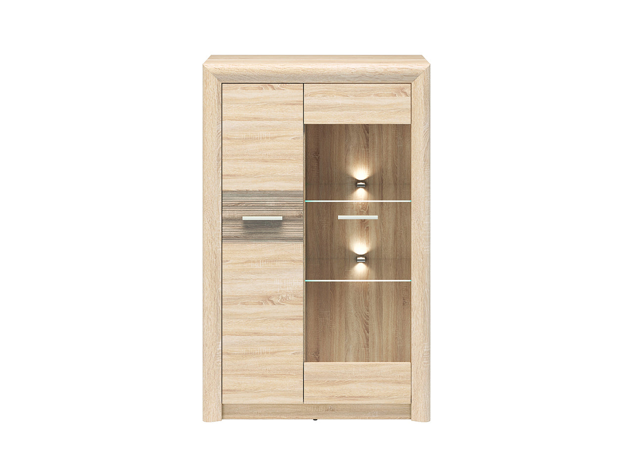 Vitrine avec Bordure ABS et Verre Trempé - Élégance, Durabilité et Flexibilité - Decora Home